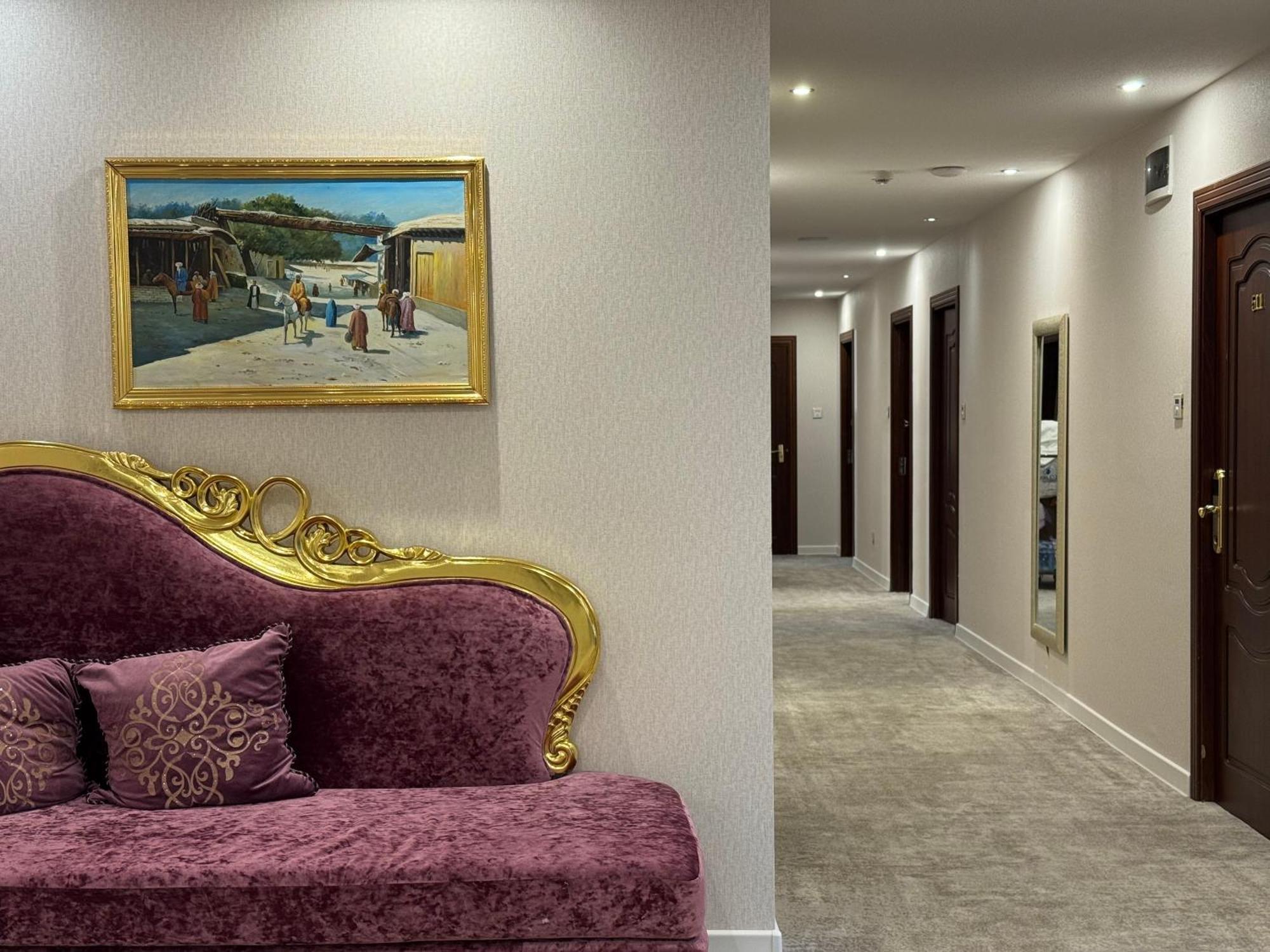 Emirhan Hotel Samarcanda Exterior foto